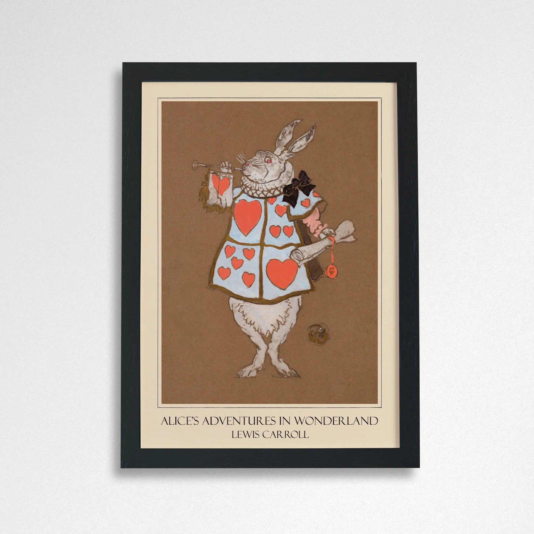 Alice's Adventures in Wonderland - Classic Literature Art Print