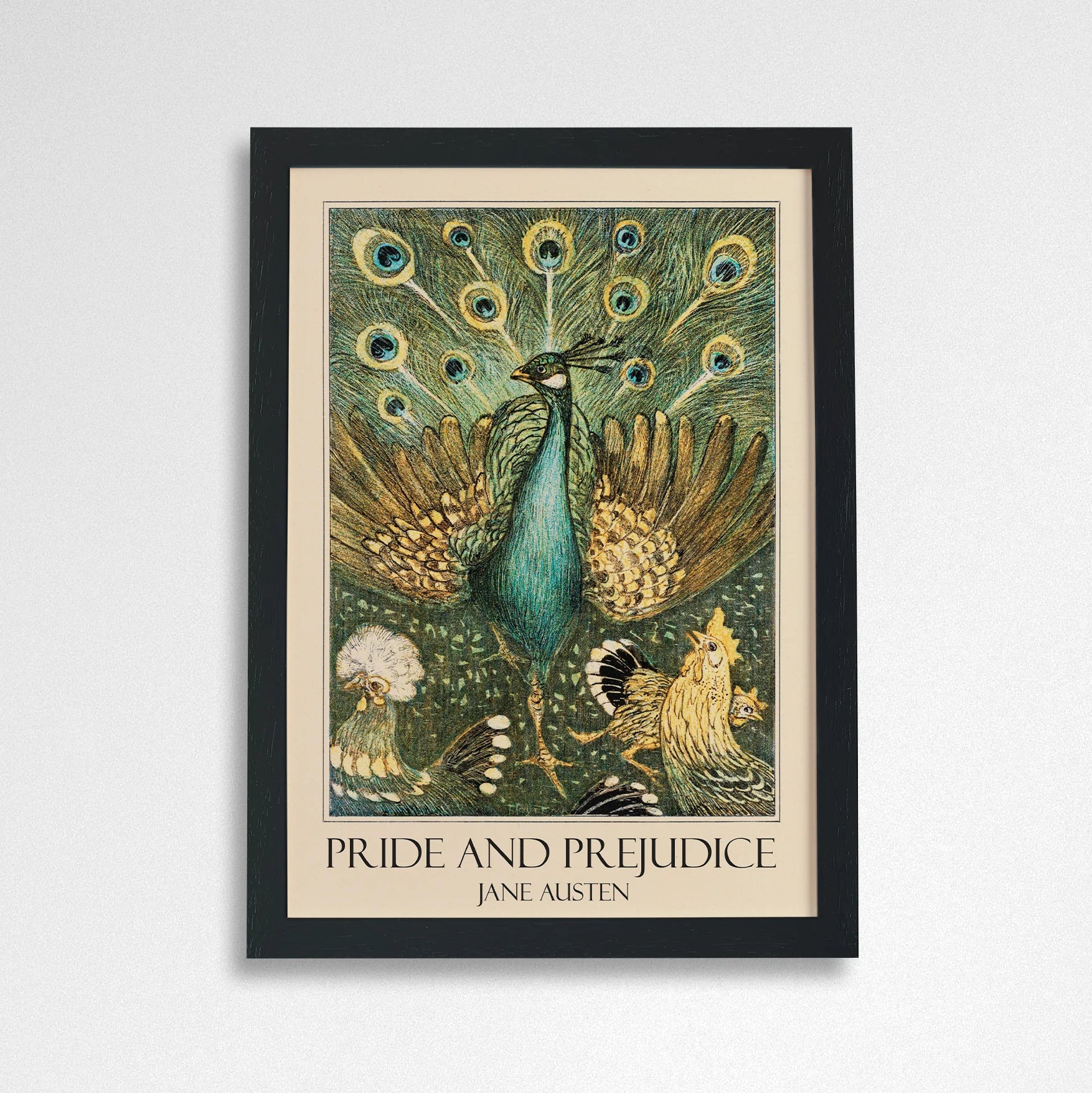 Pride and Prejudice - Classic Literature Art Print
