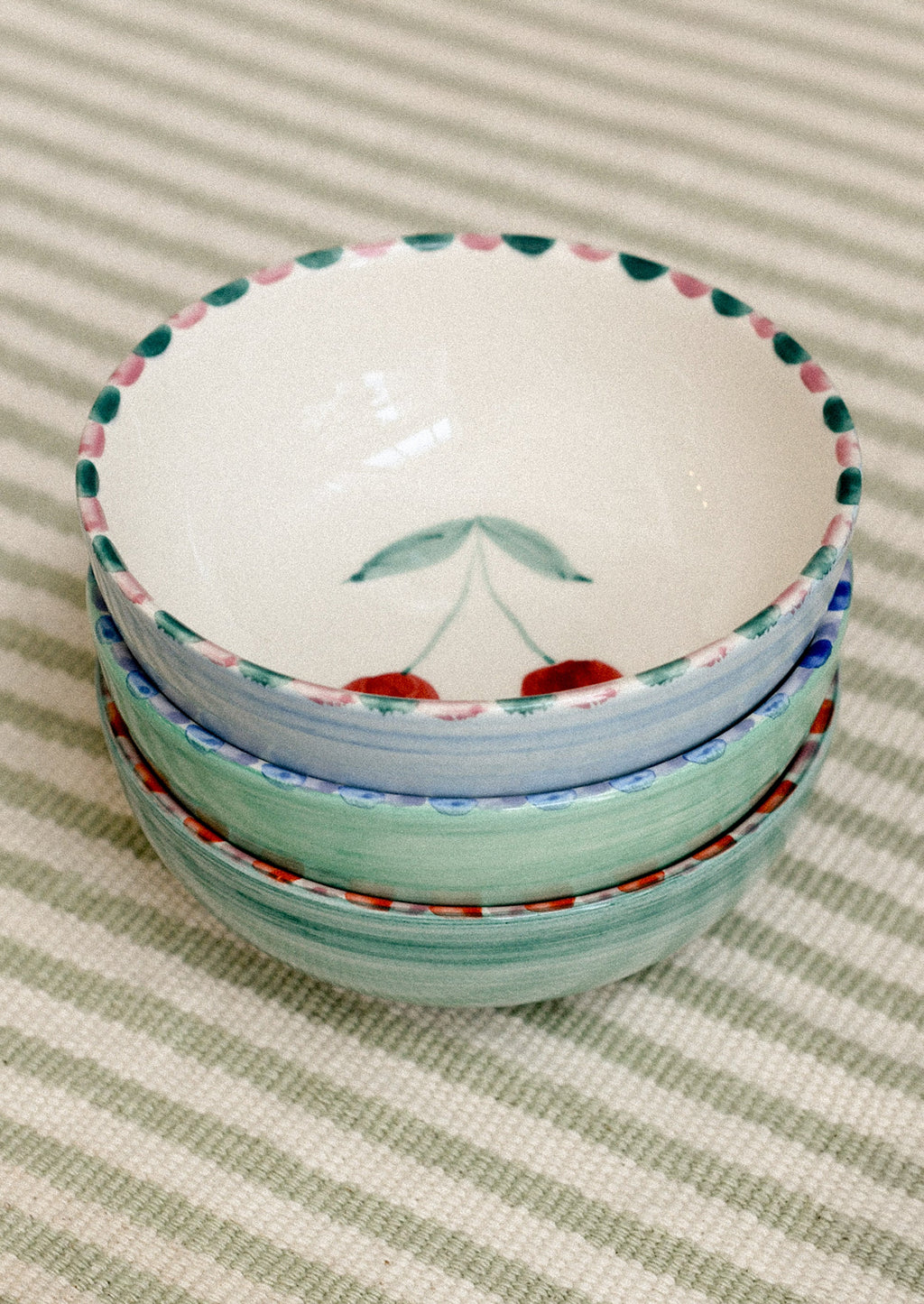Painted Ceramic Bowl