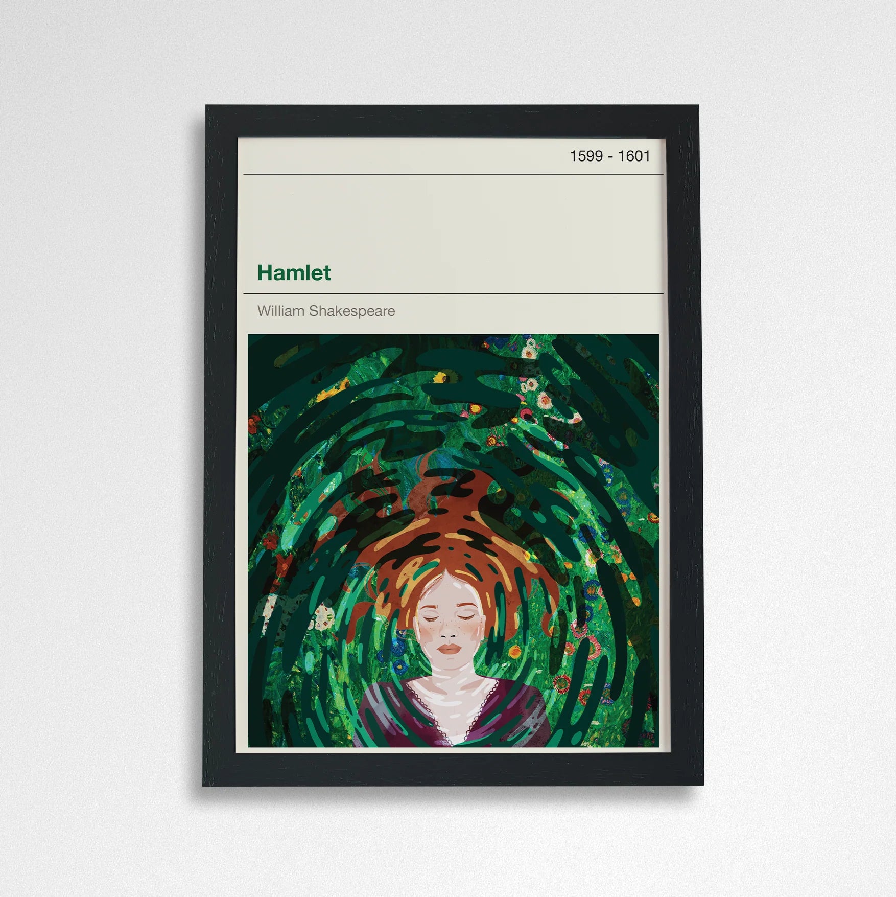 Ophelia Art Print – Law & Moore x Bookishly Collaboration