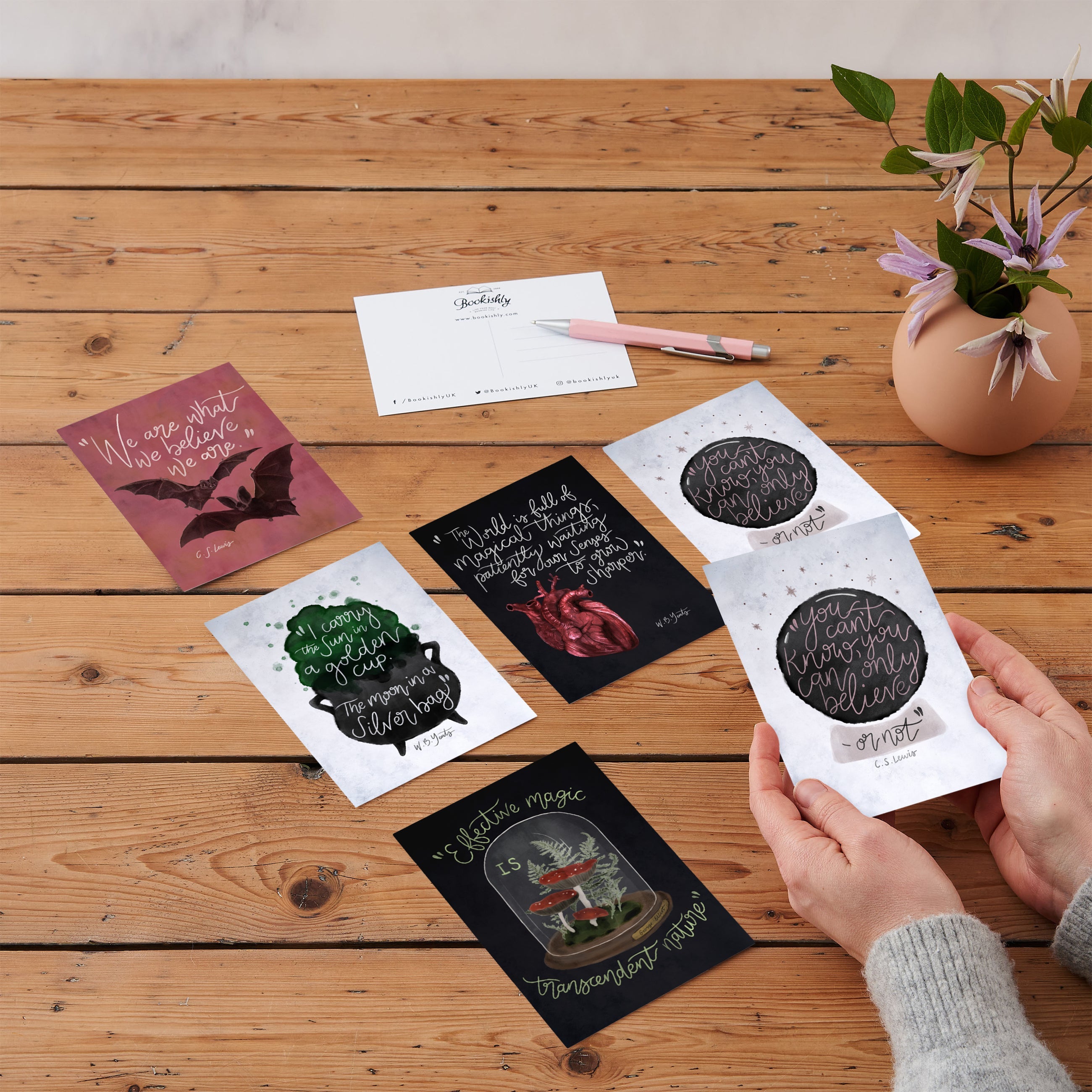 Dark Magic Style Postcard Set - 5 Pack