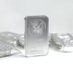 1 Pcs Non Magnetic Sunshine Minting American Bar 5 OZ Silver Plated Badge Collectible Decoration Bar