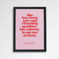 “Rare & Charming Qualities” Art Poster