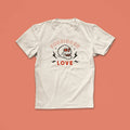 Forbidden Love T-Shirt – Gothic Romance Bookish Tee with Skull Design