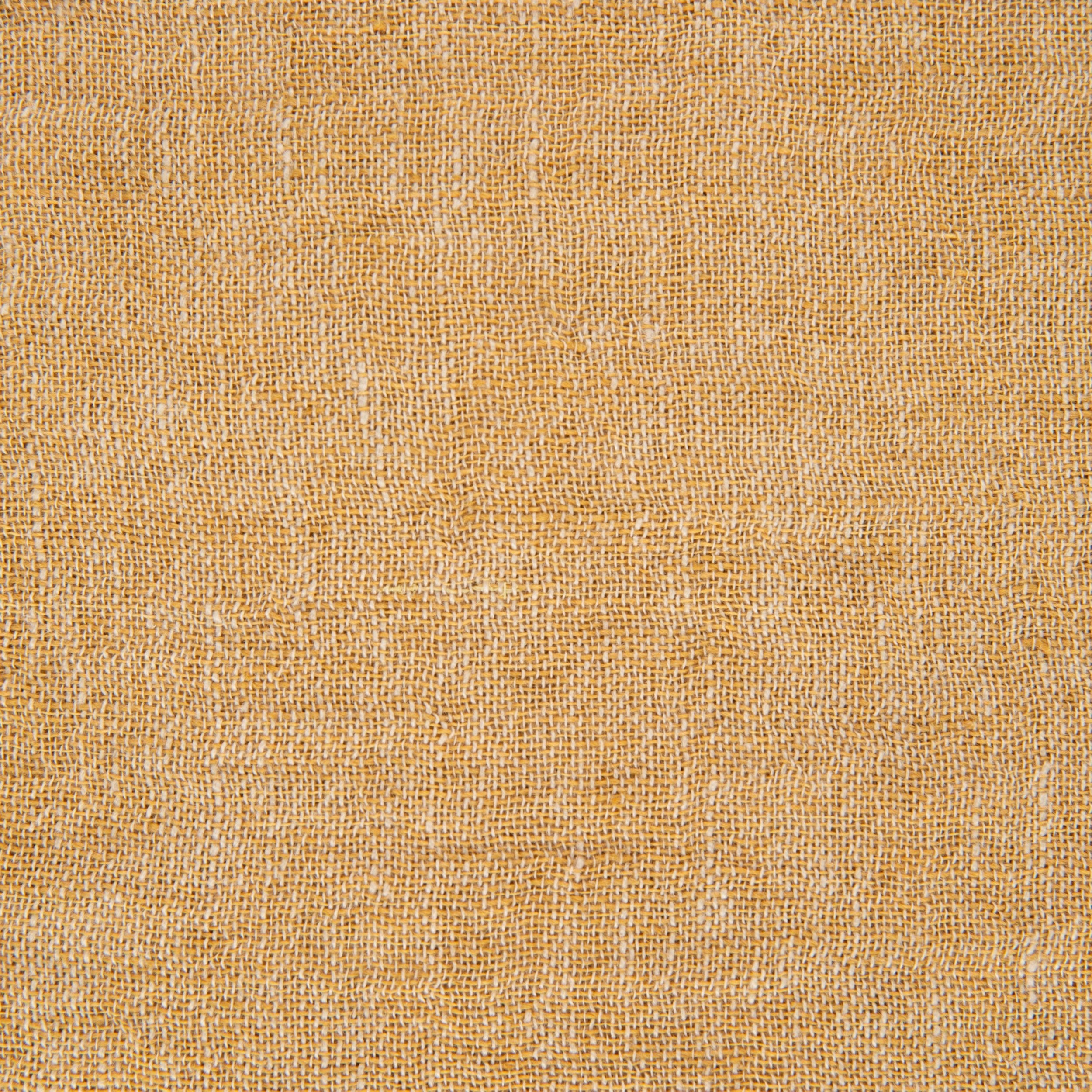 Mixed Veil Linen Throw - Honey