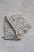 Cable Linen Throw