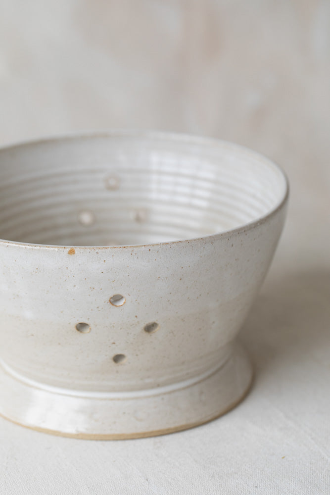 Stoneware Colander