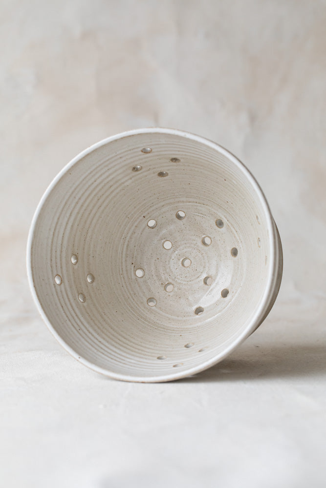 Stoneware Colander