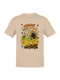 Cosmic Alien "Higher Than Earth" Art Men's T-Shirt