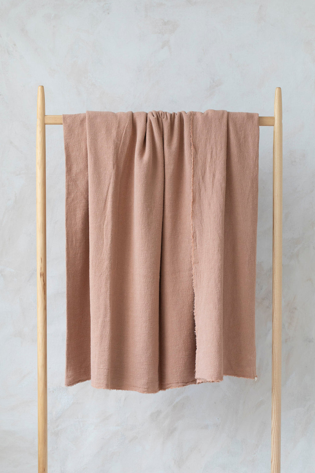 French Raw Linen Throw