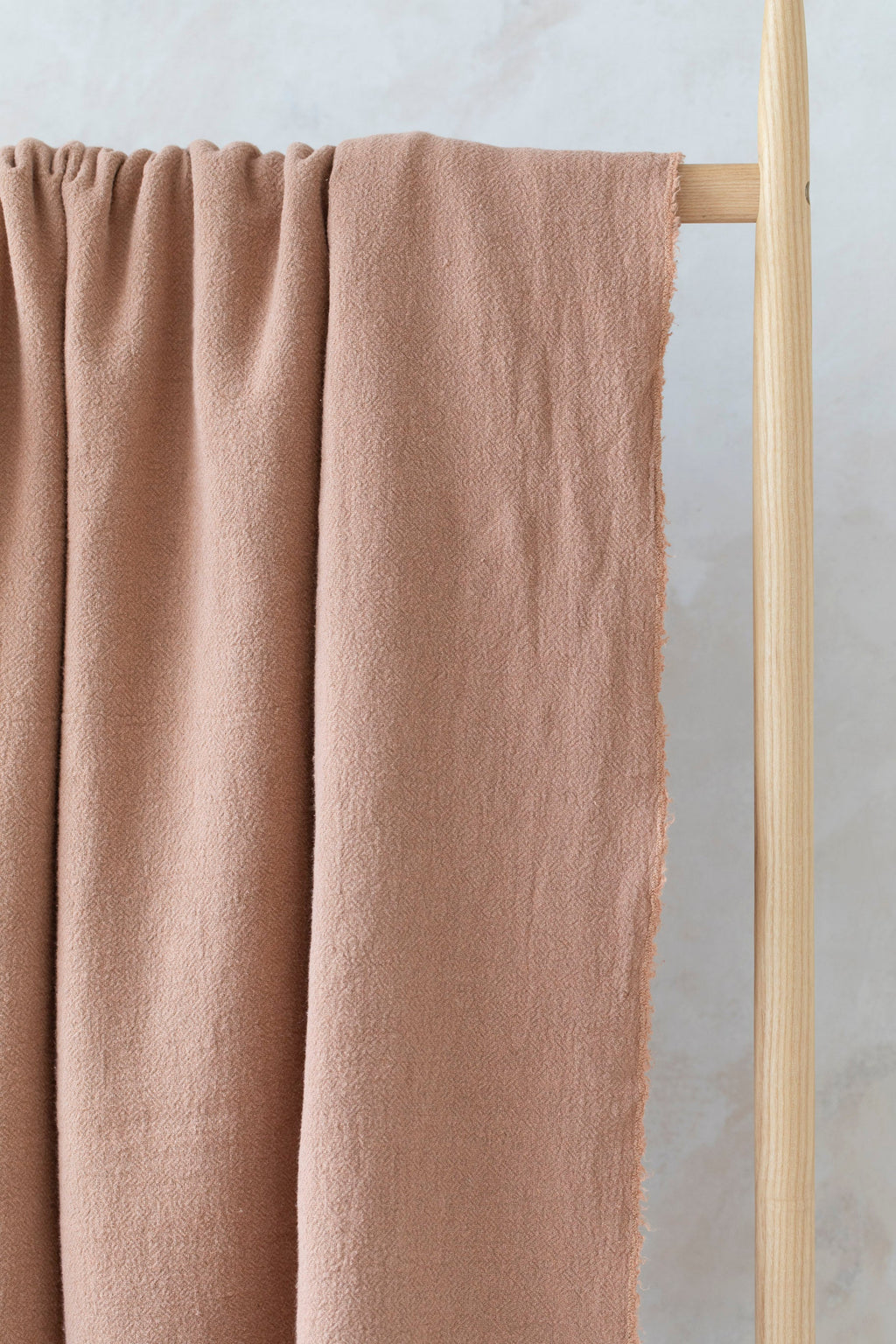 French Raw Linen Throw