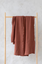 French Raw Linen Throw
