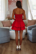 Get Ready Mini Dress - Red