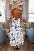 Headed to the Maldives Maxi Dress - White