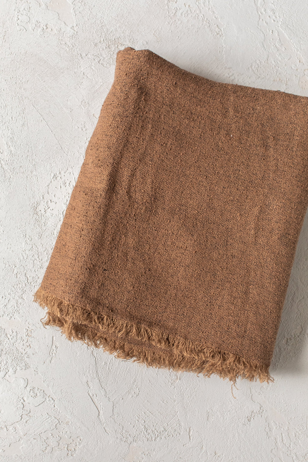 Hemp Throw - Caramel