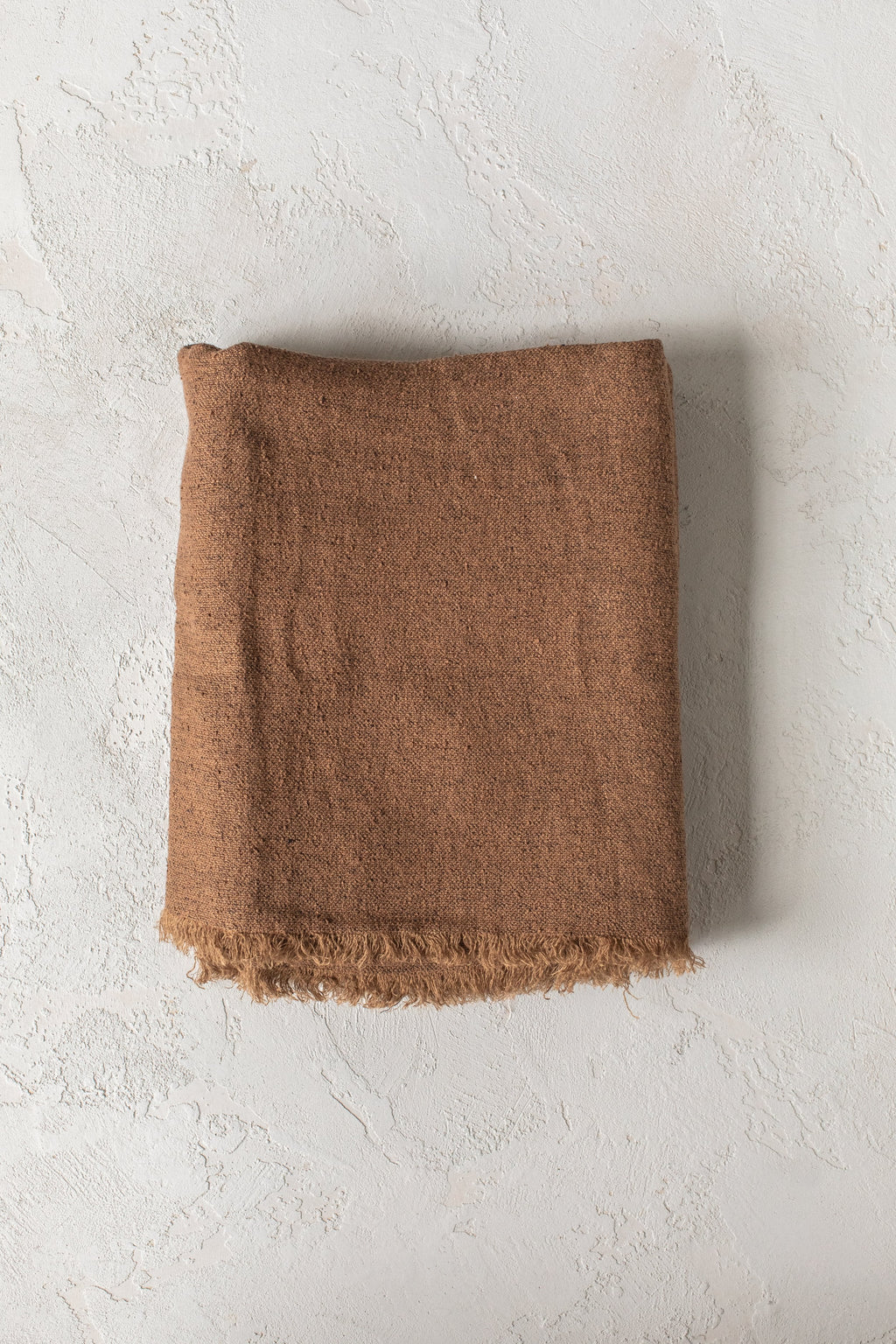 Hemp Throw - Caramel