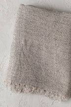 Hemp Throw - Lin Black