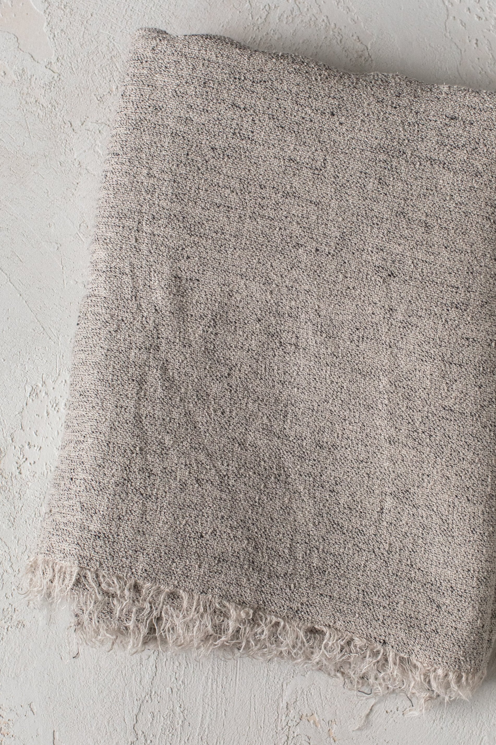 Hemp Throw - Lin Black