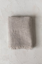 Hemp Throw - Lin Black