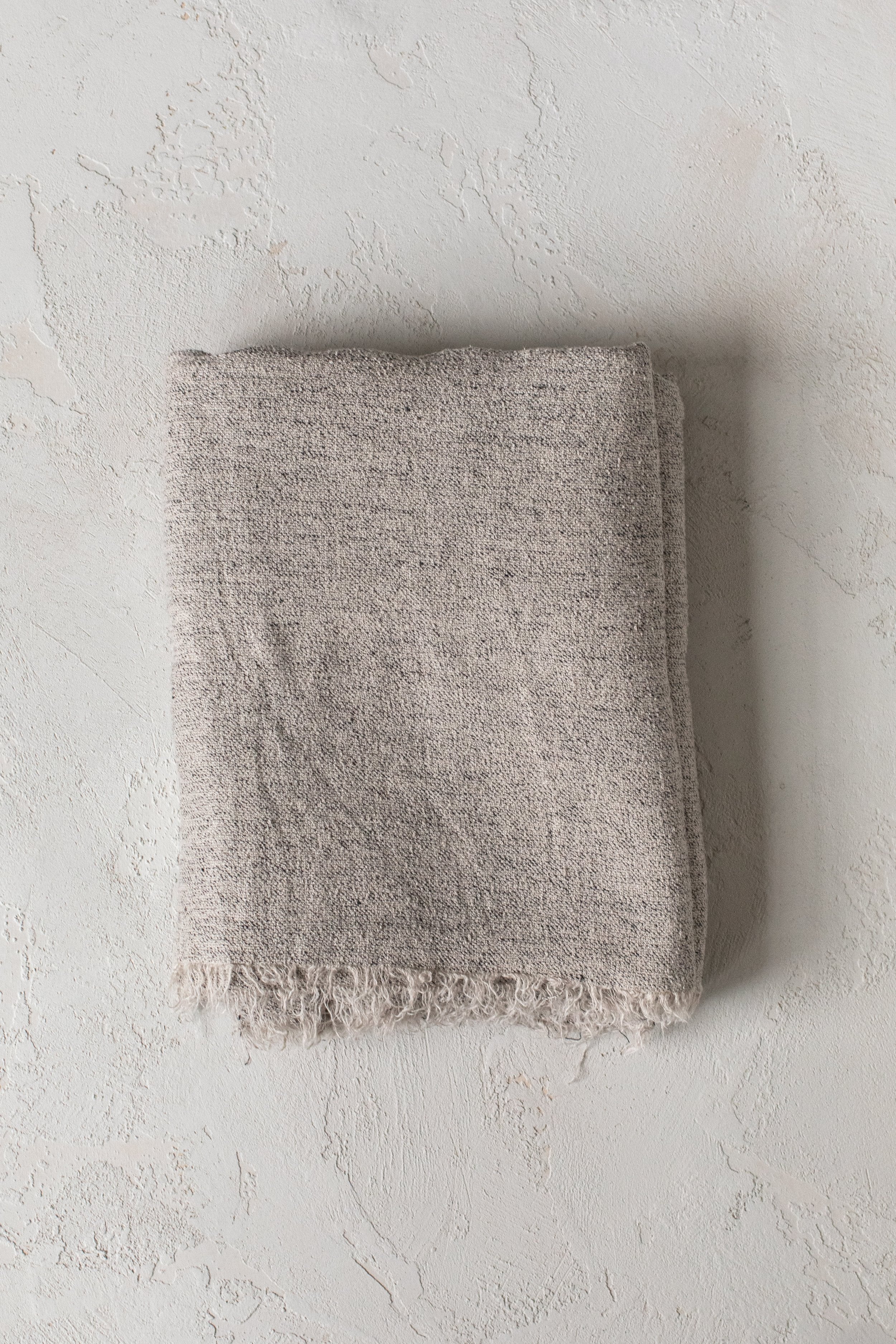Hemp Throw - Lin Black