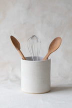 Crackle Utensil Crock