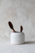Matte White Low Vessel
