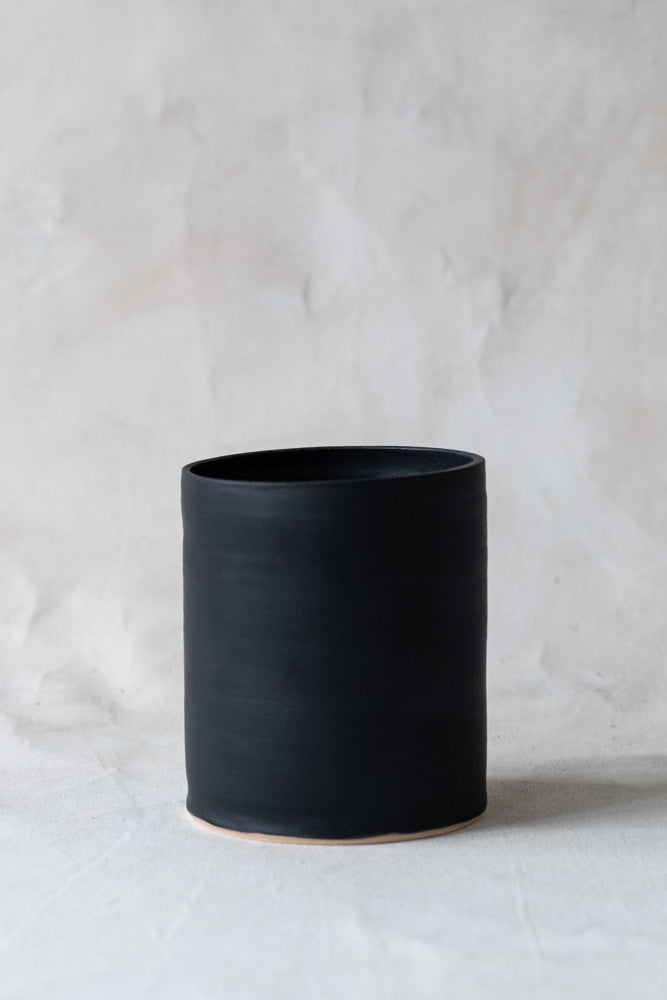 Matte Black Utensil Crock