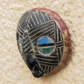 Hand Crafted African Sese Wood Mask 'Kwahu'