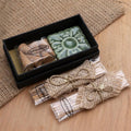 Handcrafted Sandalwood and Jasmine Incense Set 'Scents of the Tropics'