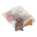 Wool Felt Bear Ornaments Set of 5 'Bearing Gifts'