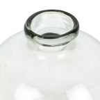 Artisan-Made Bottle-Shaped Recycled Glass Incense Diffuser 'Lusciousness Bottle'