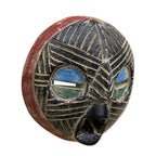 Hand Crafted African Sese Wood Mask 'Kwahu'