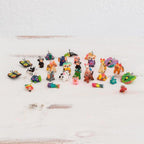 Terracotta AnimalsMini Ornaments Set of 30 'Noah's Ark Friends'