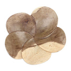 Hand-Carved Floral Wood Incense Holder from Bali 'Blooming Peace'