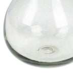 Handmade Drop-Shaped 12 oz. Recycled Glass Incense Diffuser 'Fragrant Dew'