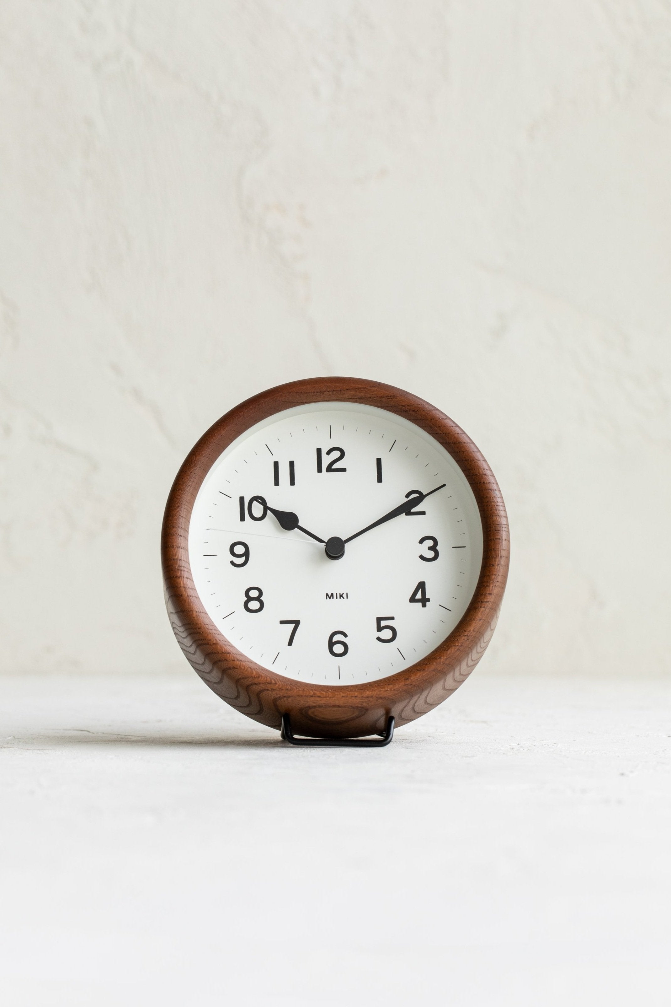 Miki Clock - Brown