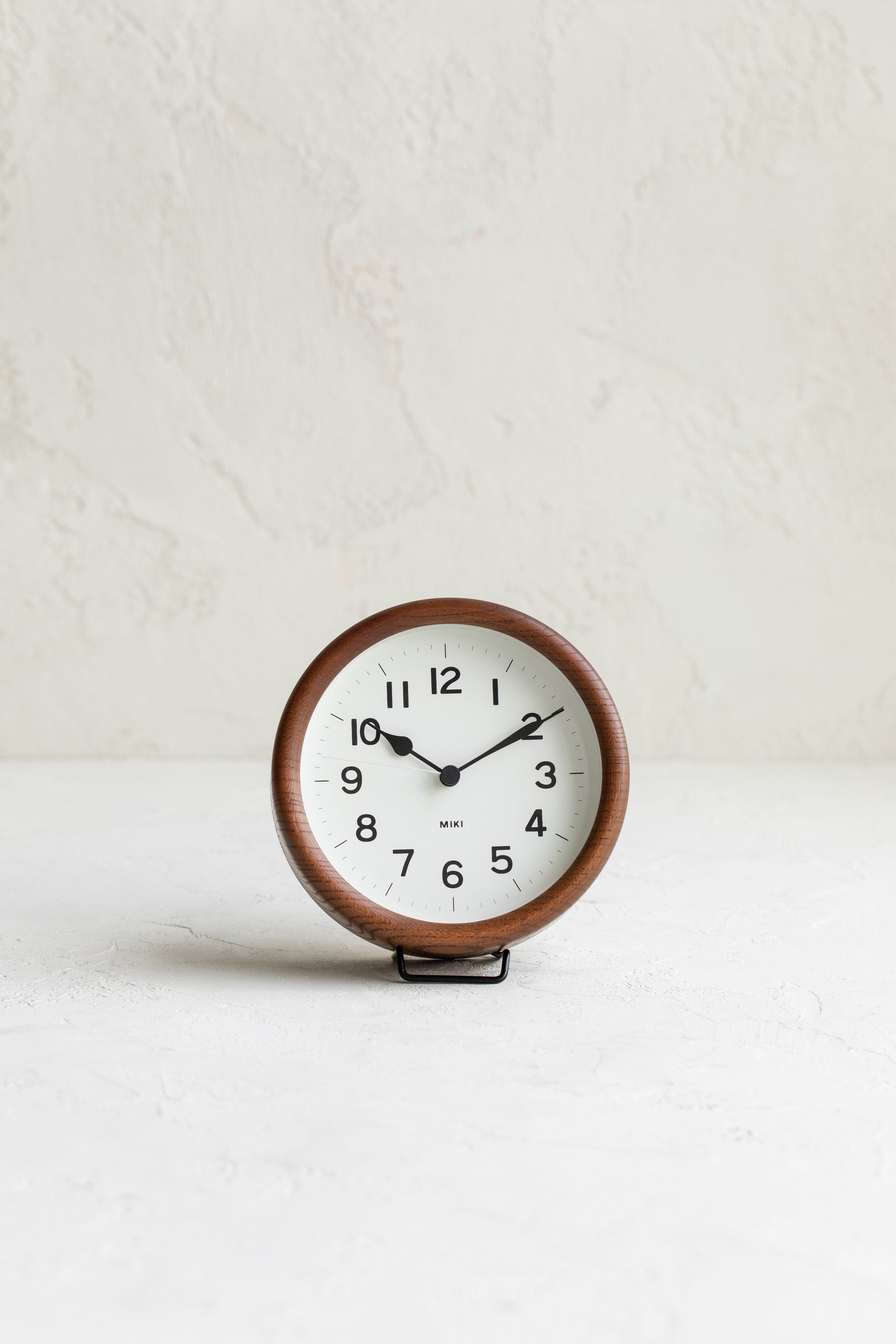 Miki Clock - Brown