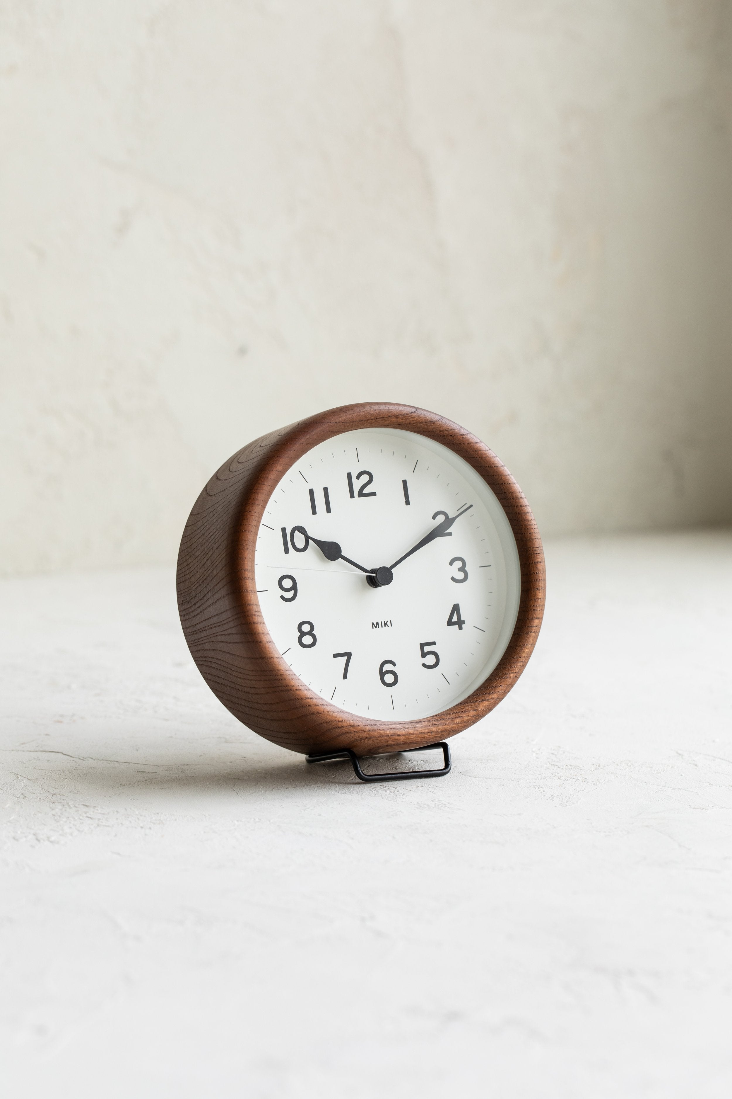 Miki Clock - Brown