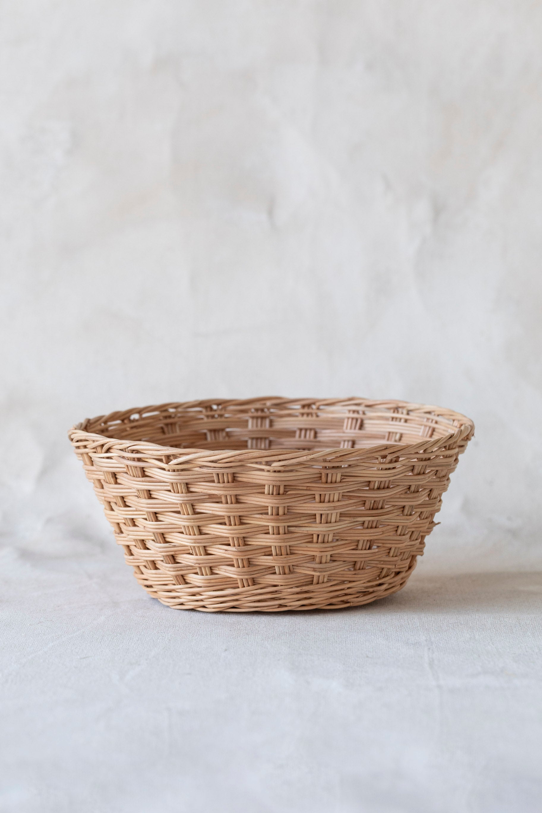 Round Rattan Basket