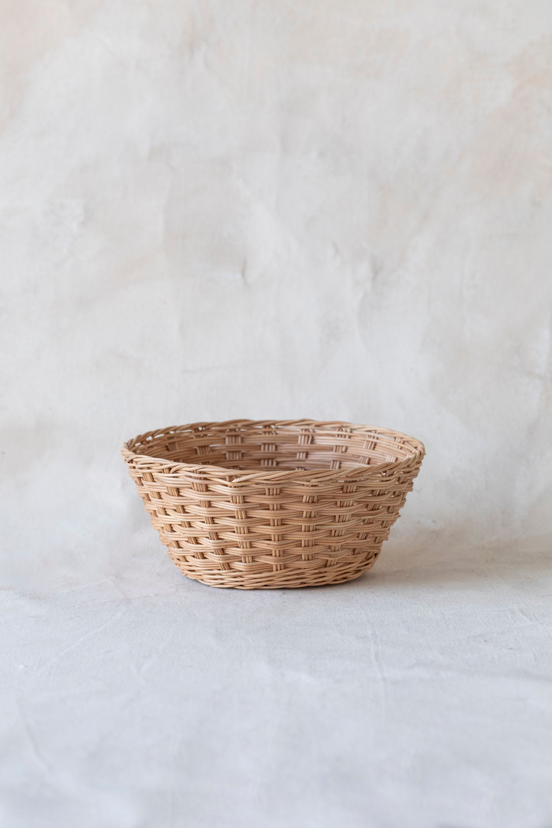 Round Rattan Basket