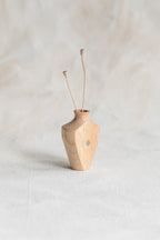 Magnetic Wood Flower Vase